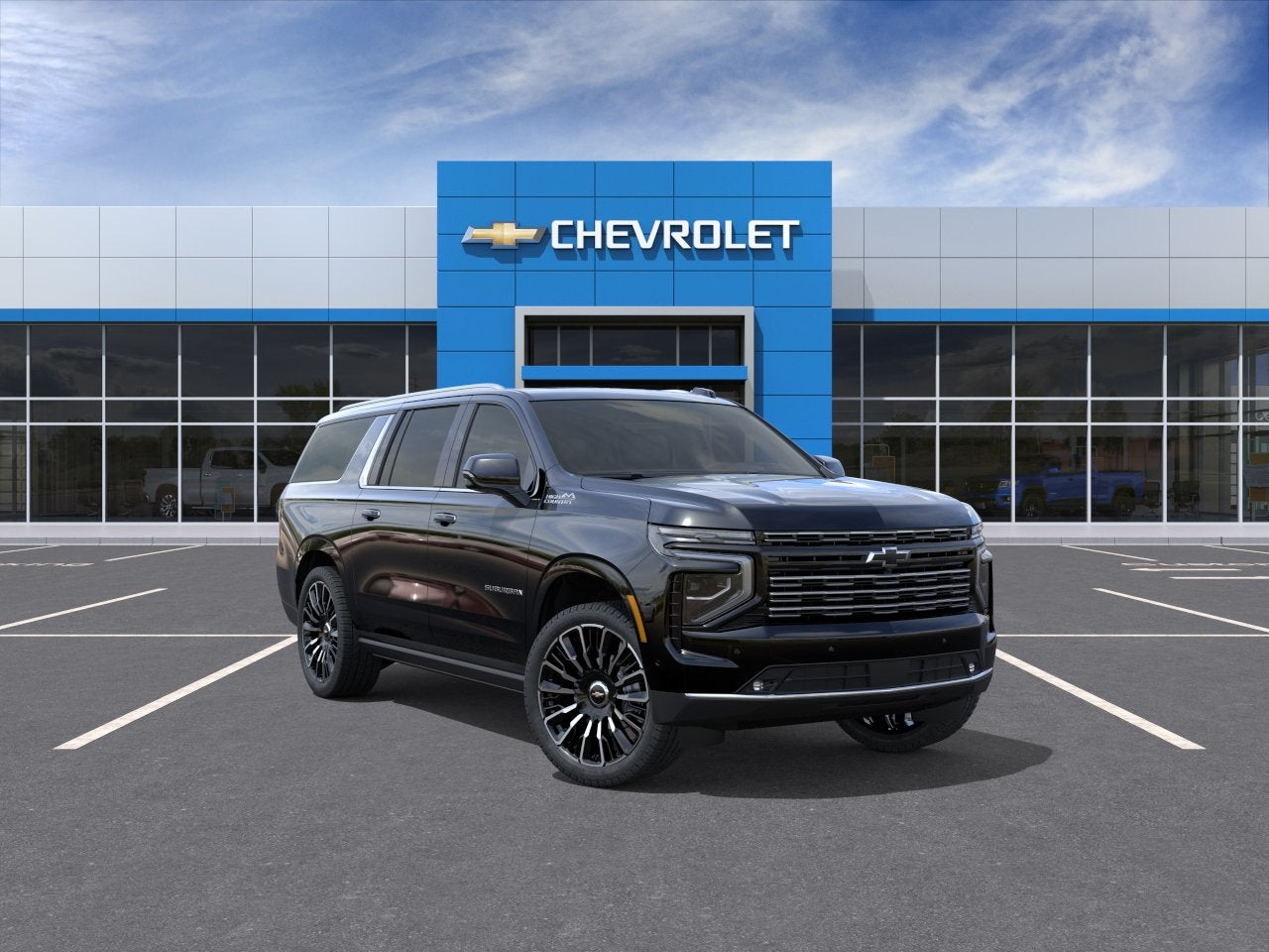 2026 Chevrolet Suburban — side profile view