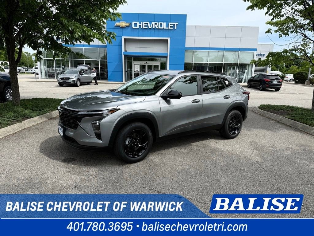 2026 Chevrolet Trax LT in Sterling Gray Metallic — front three-quarter view