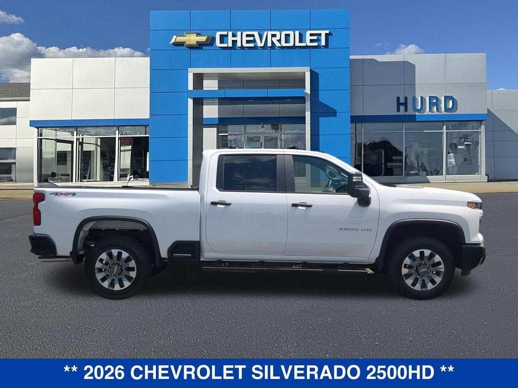 2026 Chevrolet Silverado 2500 HD — rear three-quarter view