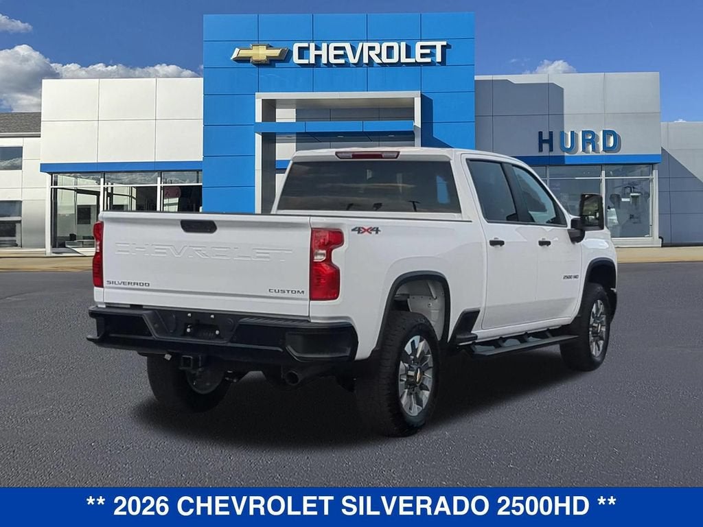 2026 Chevrolet Silverado 2500 HD — interior view