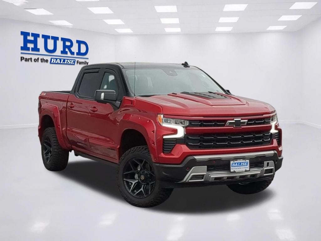 2026 Chevrolet Silverado 1500 RST in Radiant Red Tintcoat — front three-quarter view