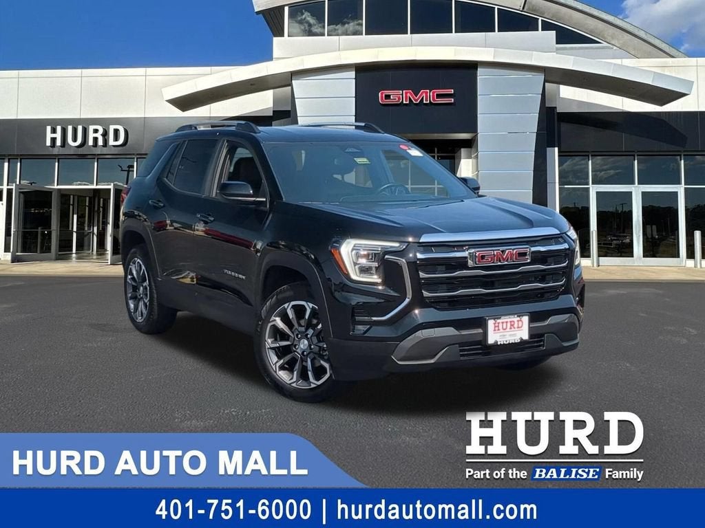 2025 GMC Terrain Elevation in Ebony Twilight Metallic — front three-quarter view